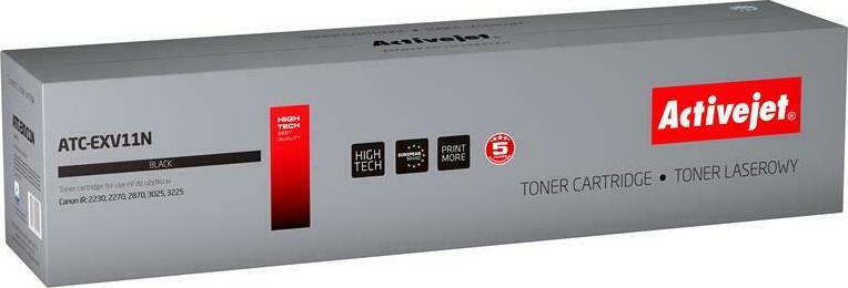 Active Jet Συμβατό Toner για Laser Εκτυπωτή Canon C-EXV11 24000 Σελίδων Μαύρο
