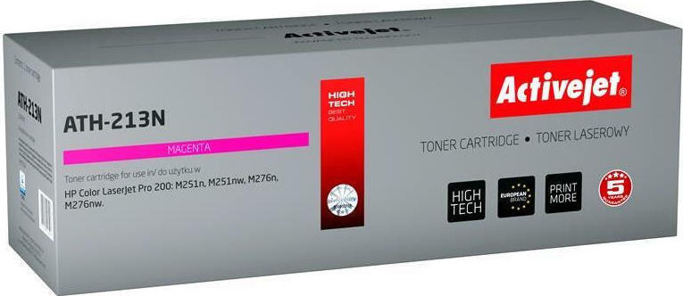 Active Jet Συμβατό Toner για Laser Εκτυπωτή HP 131A CF213A 1800 Σελίδων Ματζέντα