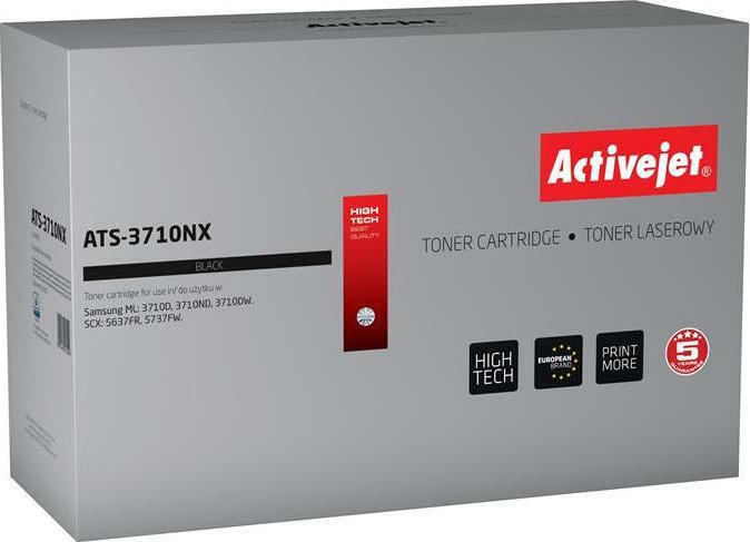 Active Jet Συμβατό Toner για Laser Εκτυπωτή Samsung MLT-D205E 10000 Σελίδων Μαύρο