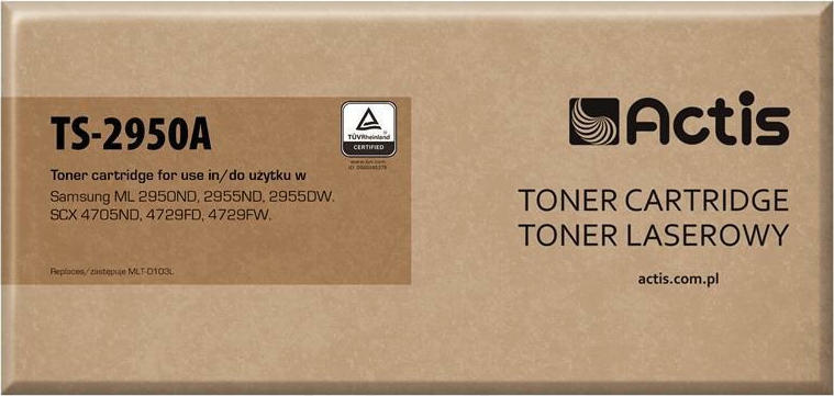 Actis Συμβατό Toner για Laser Εκτυπωτή Samsung MLT-D103L 2500 Σελίδων Μαύρο