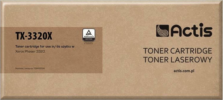 Actis Συμβατό Toner για Laser Εκτυπωτή Xerox 106R02306 11000 Σελίδων Μαύρο