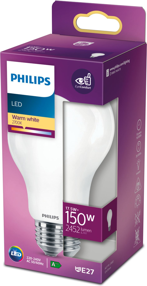 20210209121756_44210743 Philips Frosted Λάμπα LED για Ντουί E27 - Image 2