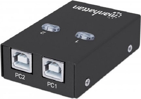Manhattan USB 2.0 2-Port Black