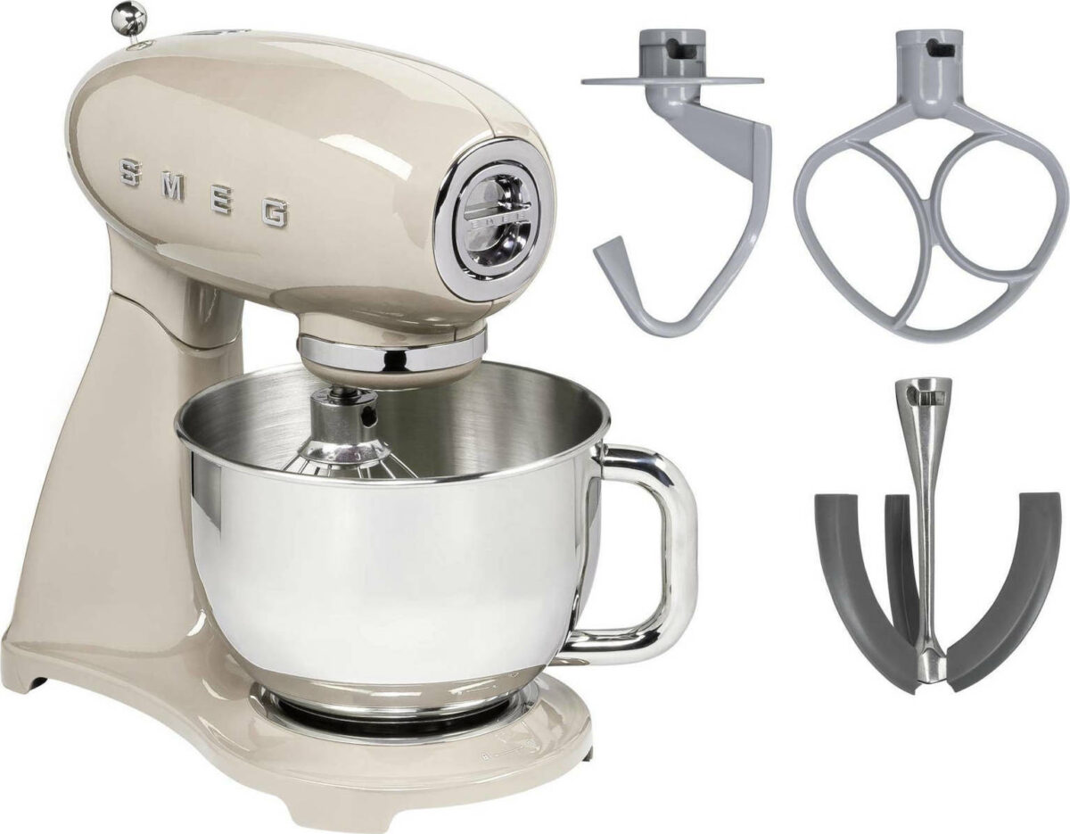 Smeg Κουζινομηχανή 800W με Ανοξείδωτο Κάδο 4.8lt - Image 2