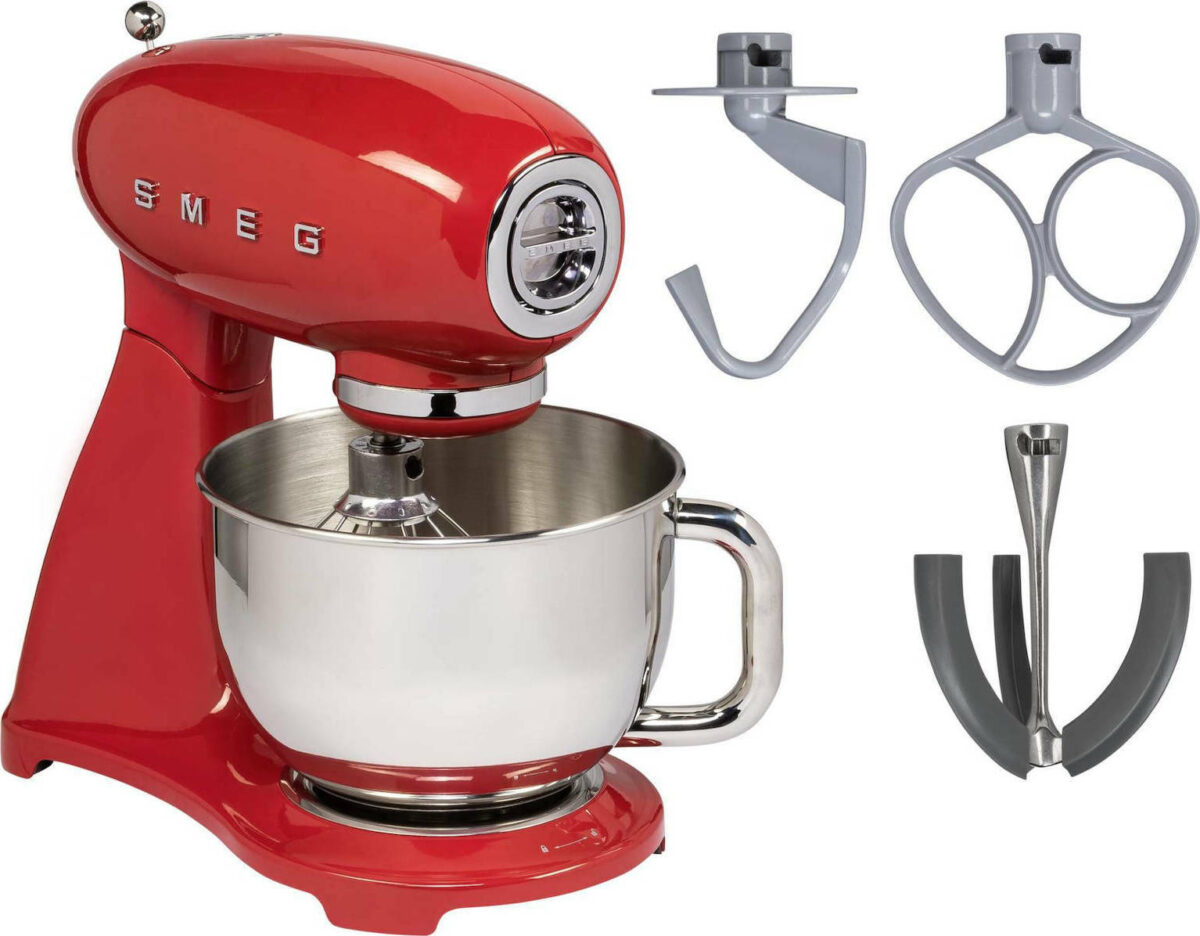 Smeg Κουζινομηχανή 800W με Ανοξείδωτο Κάδο 4.8lt - Image 2