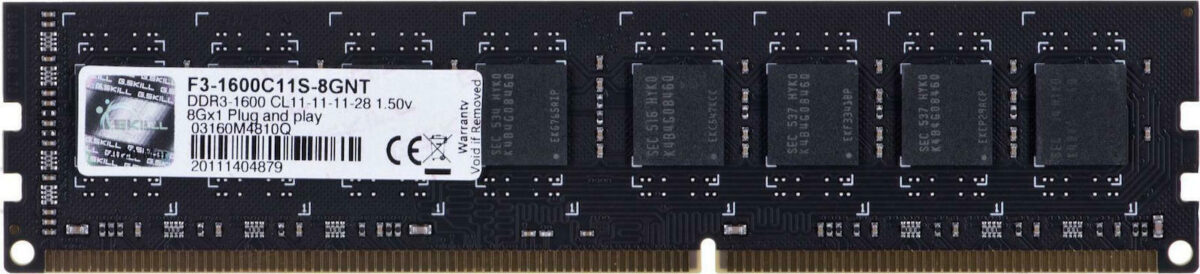 G.Skill Value DDR3 - Image 1
