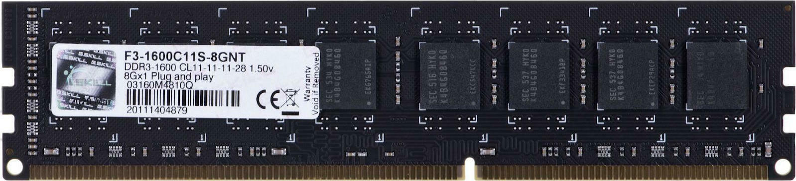 20210216144216_g_skill_8gb_ddr3_1600mhz_f3_1600c11s_8gnt G.Skill Value DDR3 - Image 1
