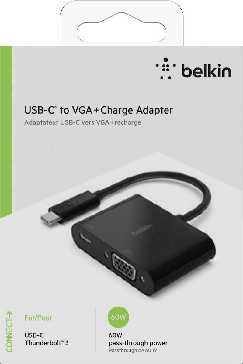 20210222130620_b4243dfb Belkin USB-C male σε VGA female (AVC001btBK) - Image 2