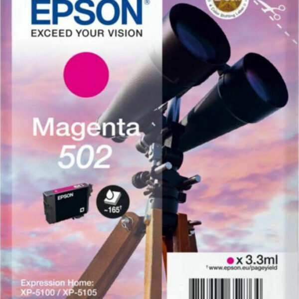 Epson 502 Γνήσιο Μελάνι Εκτυπωτή InkJet