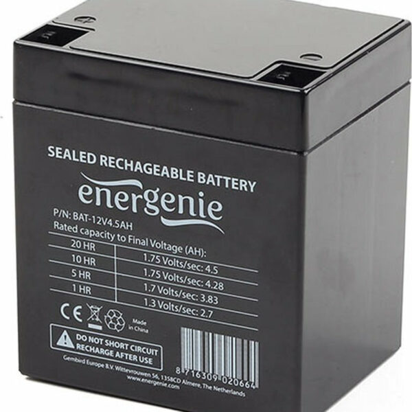 Energenie με Χωρητικότητα 4.5Ah και Τάση 12V BAT-12V4.5AH 1τμχ