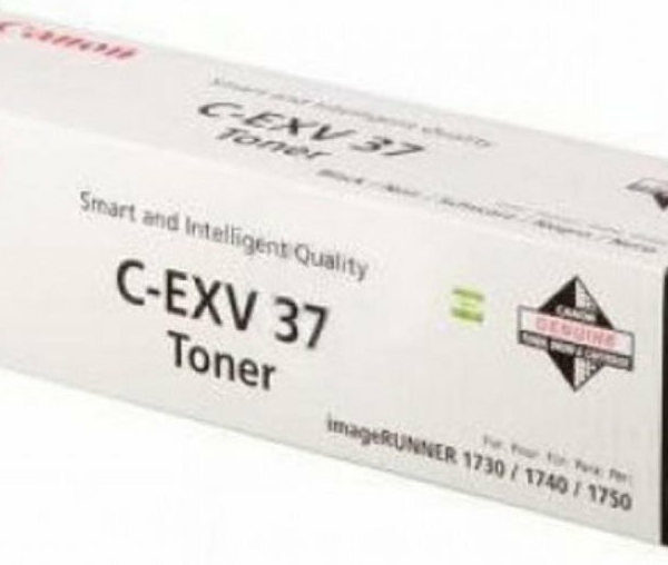 Canon C-EXV37 Γνήσιο Toner Laser Εκτυπωτή Μαύρο 15000 Σελίδων (2787B002)