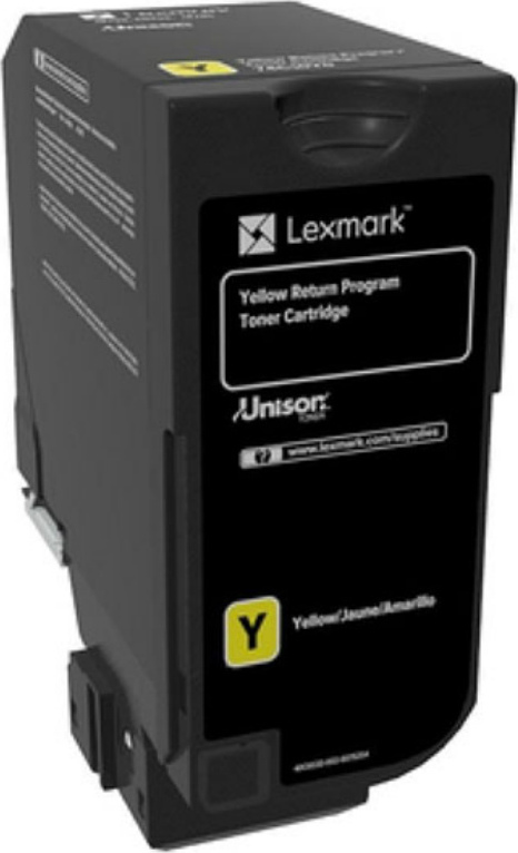 20210302121216_lexmark_3k_yellow_toner_return_program_74c20y0 Lexmark 3K Γνήσιο Toner Laser Εκτυπωτή Return Program 3000 Σελίδων - Image 1