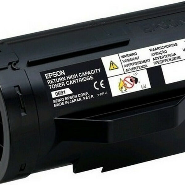 Epson C13S050691 Γνήσιο Toner Laser Εκτυπωτή Μαύρο High Capacity 10000 Σελίδων