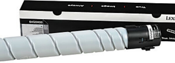 Lexmark 64G0H00 Γνήσιο Toner Laser Εκτυπωτή Μαύρο High Yield 32500 Σελίδων