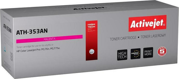 Active Jet Συμβατό Toner για Laser Εκτυπωτή HP 130A CF353A 1100 Σελίδων Ματζέντα
