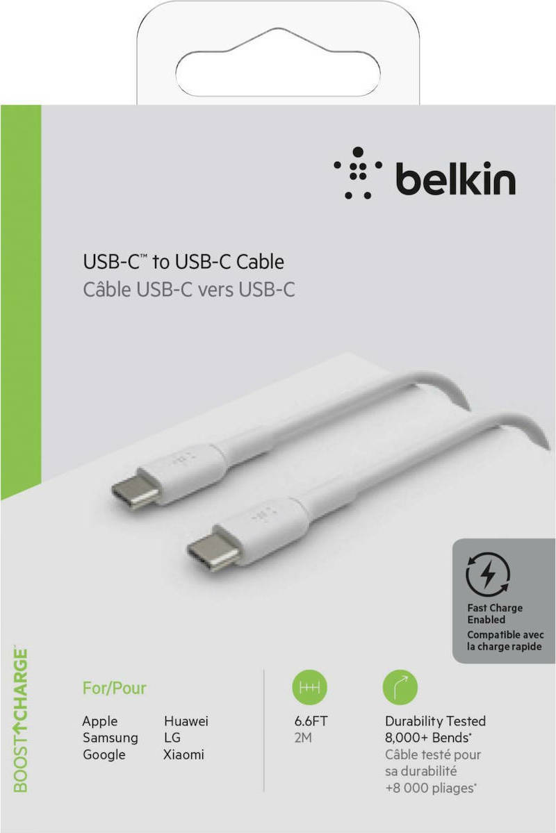20210303162841_bc7f4954 Belkin USB 2.0 USB-C male - USB-C 60W (CAB003BT) - Image 2