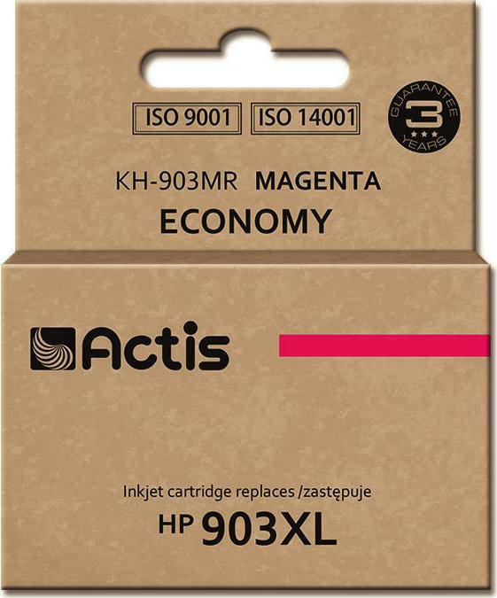Actis Συμβατό Μελάνι Εκτυπωτή InkJet HP 903XL T6M07AE 12ml Ματζέντα