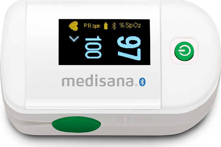 20210329151842_8828f4a8 Medisana PM 100 Connect Παλμικό Οξύμετρο Δακτύλου με Bluetooth Λευκό - Image 2