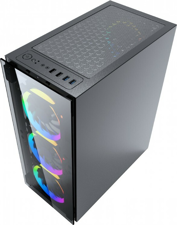 20210414112519_9b8d07bd Gembird Fornax 1500RGB Gaming Midi Tower με Πλαϊνό Παράθυρο - Image 2