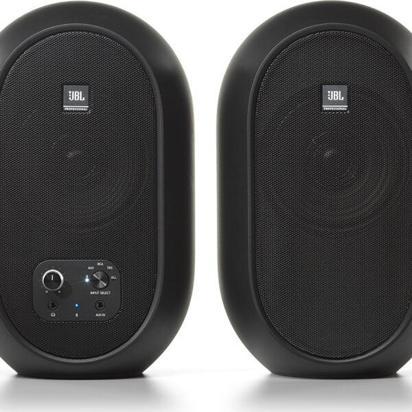JBL One Series 104 Bluetooth Αυτοενισχυόμενα Ηχεία Studio Monitor 2 Δρόμων με Bluetooth 60W (Ζεύγος) Μαύρο