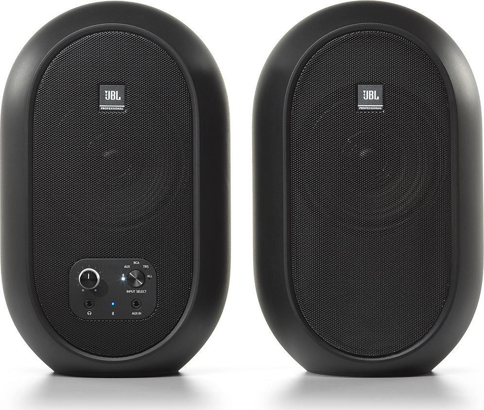 20210423100215_jbl_one_series_104_bluetooth_black JBL One Series 104 Bluetooth Αυτοενισχυόμενα Ηχεία Studio Monitor 2 Δρόμων με Bluetooth 60W (Ζεύγος) Μαύρο - Image 1