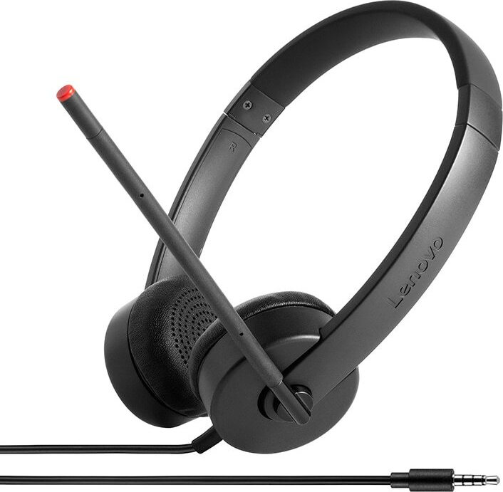 Lenovo Essential Stereo Analog Μαύρο