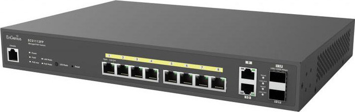 20210429091134_2ca1dd4f EnGenius ECS1112FP Managed L2 PoE+ - Image 2