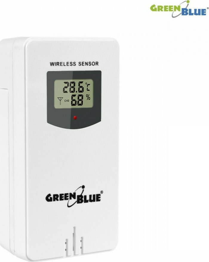 20210505095439_5d4e2f88 Green Blue GB151 Ασύρματος Μετεωρολογικός Σταθμός Ψηφιακός Επιτραπέζιος Μαύρος - Image 4