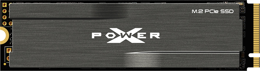 Silicon Power PCIe Gen 3x4 XD80 SSD 1TB M.2 NVMe PCI Express 3.0 SP001TBP34XD8005