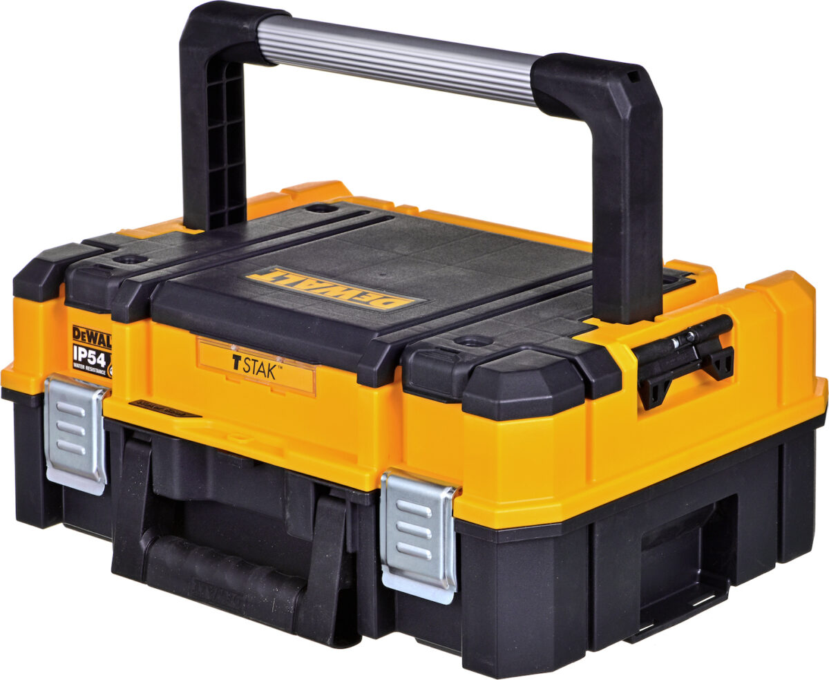 Dewalt TSTAK Εργαλειοθήκη Χειρός Πλαστική με Ταμπακιέρα και Αφρολέξ Π55xB37xΥ41cm - Image 2
