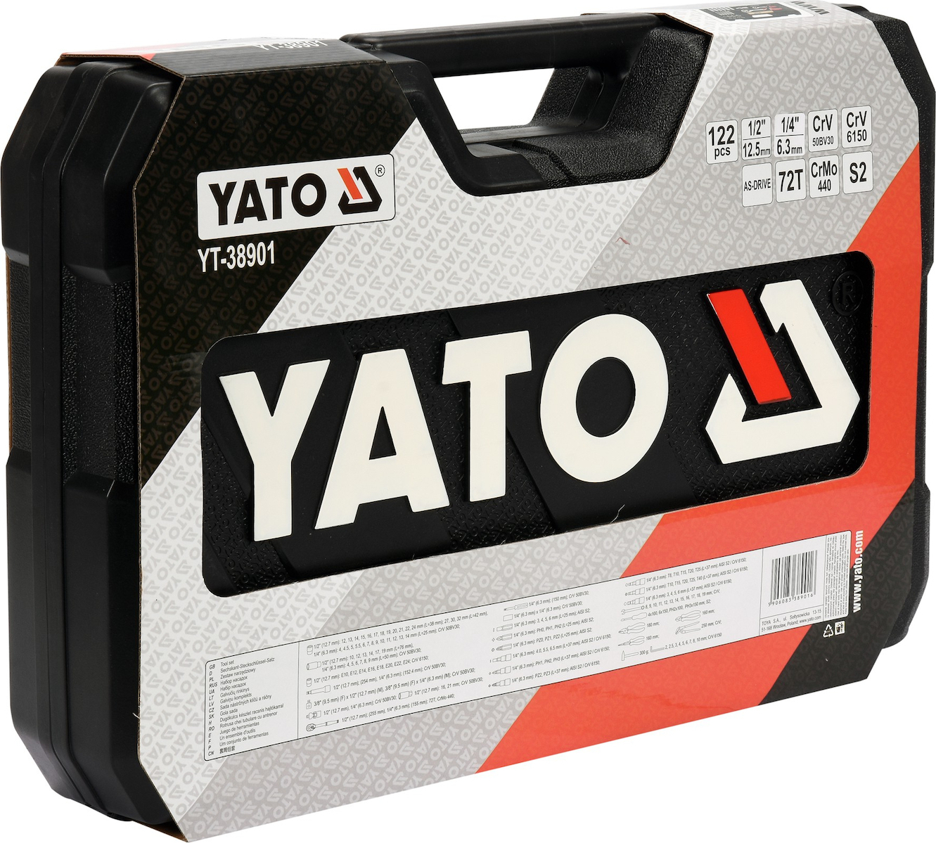 20210602114542_b9ec72ed Yato YT-38901 Βαλίτσα με 122 Εργαλεία - Image 6