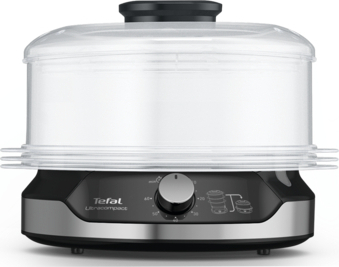 20210610205949_cfa68420 Tefal Ultracompact Ατμομάγειρας με 3 Επίπεδα Μαγειρέματος 9lt - Image 3