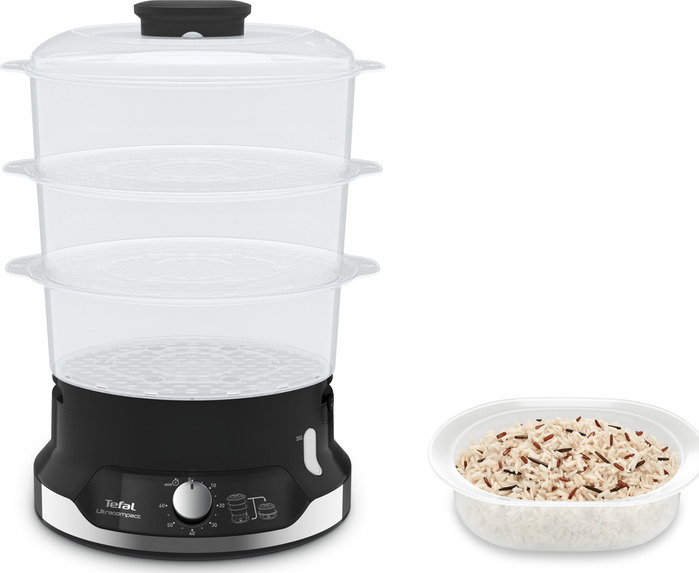 20210610205949_feed9be0 Tefal Ultracompact Ατμομάγειρας με 3 Επίπεδα Μαγειρέματος 9lt - Image 2