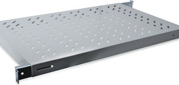 Digitus Shelf with Variable Rails for Fixed Mounting in 483 mm 19" Γκρι