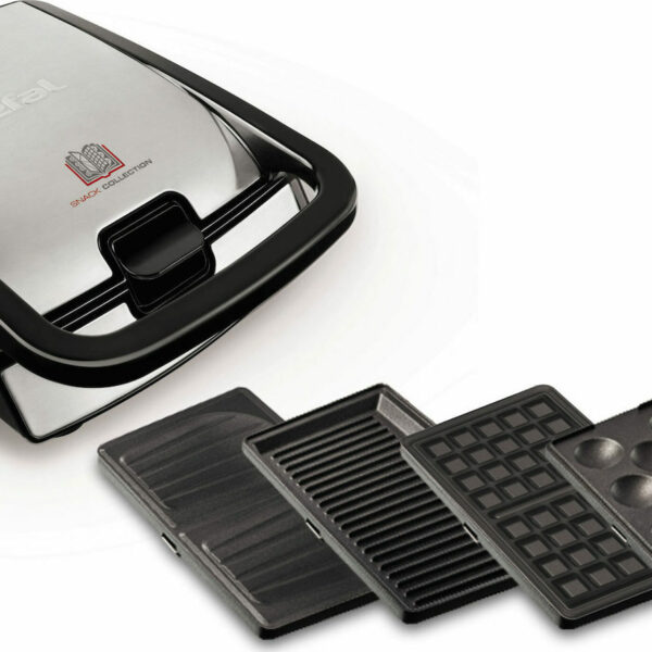 Tefal Snack Collection 700W για 2 Τοστ Inox