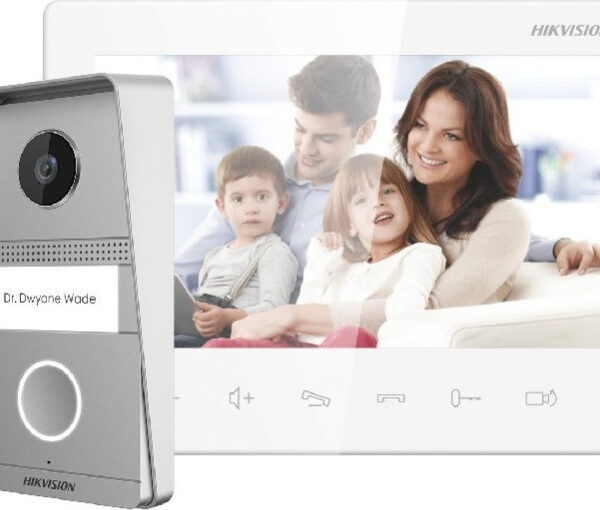 Hikvision DS-KIS101-P/Surface Σετ Θυροτηλεόρασης Γκρι