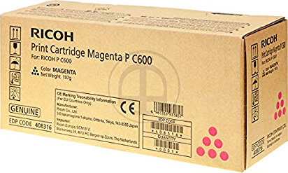 Ricoh 408316 Γνήσιο Toner Laser Εκτυπωτή Ματζέντα 7700 Σελίδων