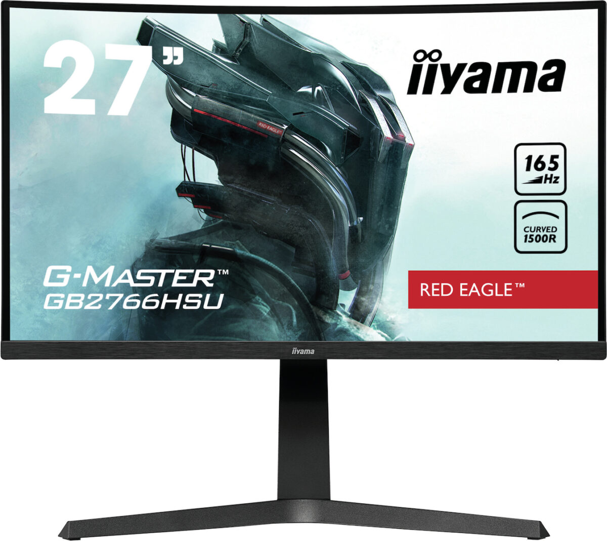 Iiyama G-Master GB2766HSU-B1 23.6" VA HDR Curved FHD 1920x1080 - Image 1