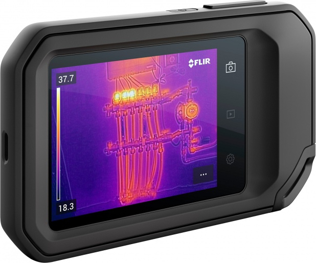 20210901112851_flir_c_5_thermal_imaging_camera Flir C-5 Θερμοκάμερα με Οθόνη 3" για Θερμοκρασίες από -20°C έως 400°C - Image 1