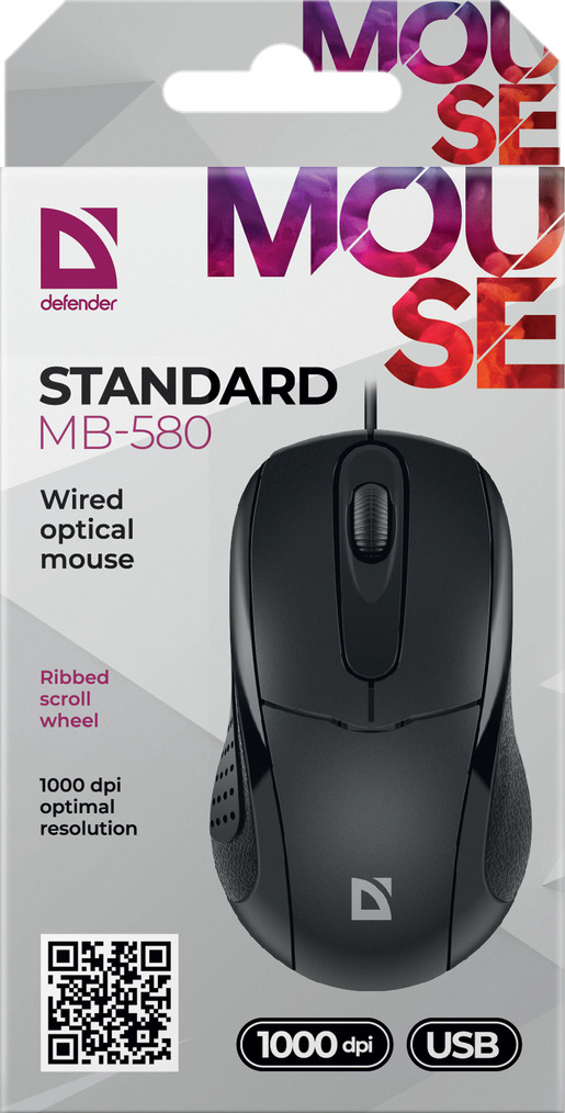20210910091135_0c4d1330 Defender Standard MB-580 Ενσύρματο Μαύρο - Image 4