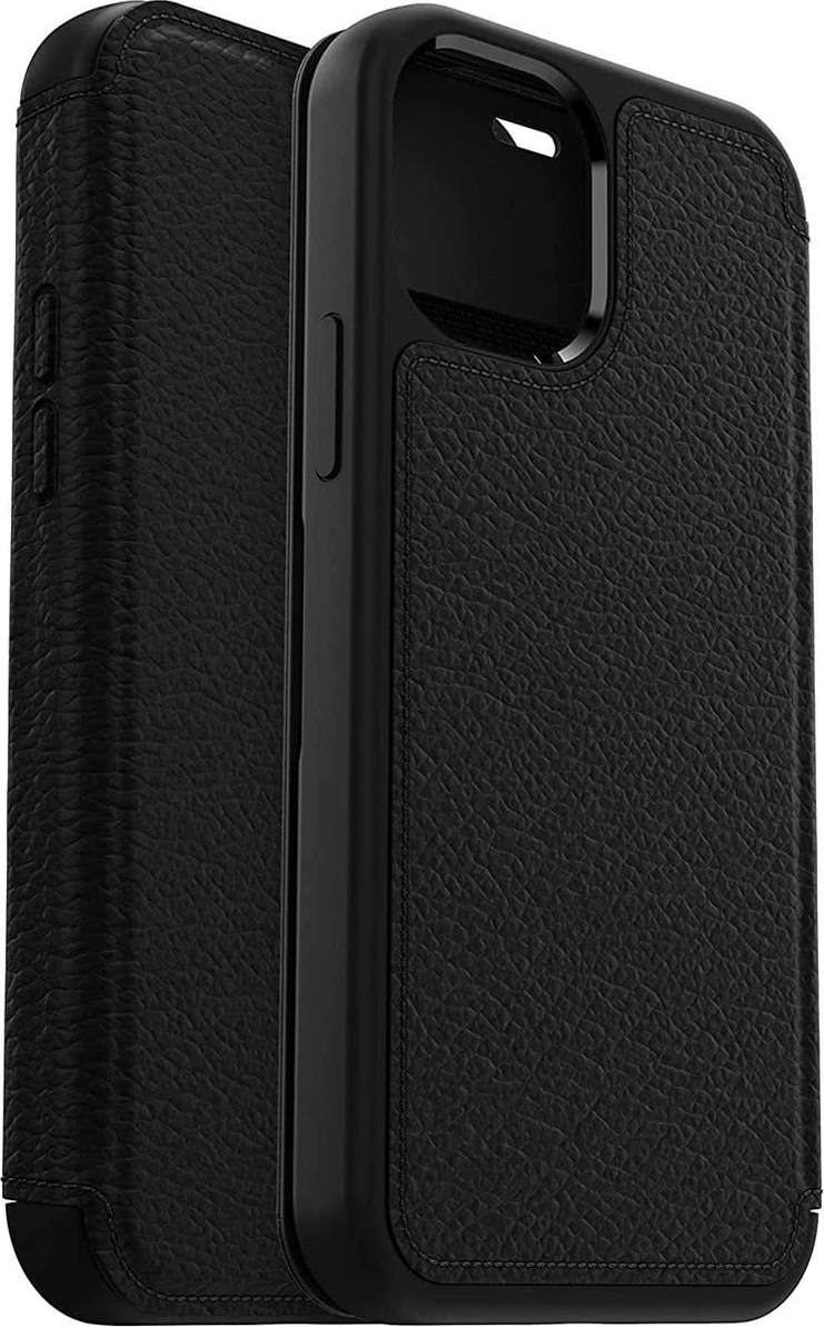20210921150212_otterbox_strada_series_book_dermatinis_plastiko_anthektiki_mayro_iphone_12_12_pro Otterbox Strada Series Μαύρη (iPhone 12 / 12 Pro) - Image 1