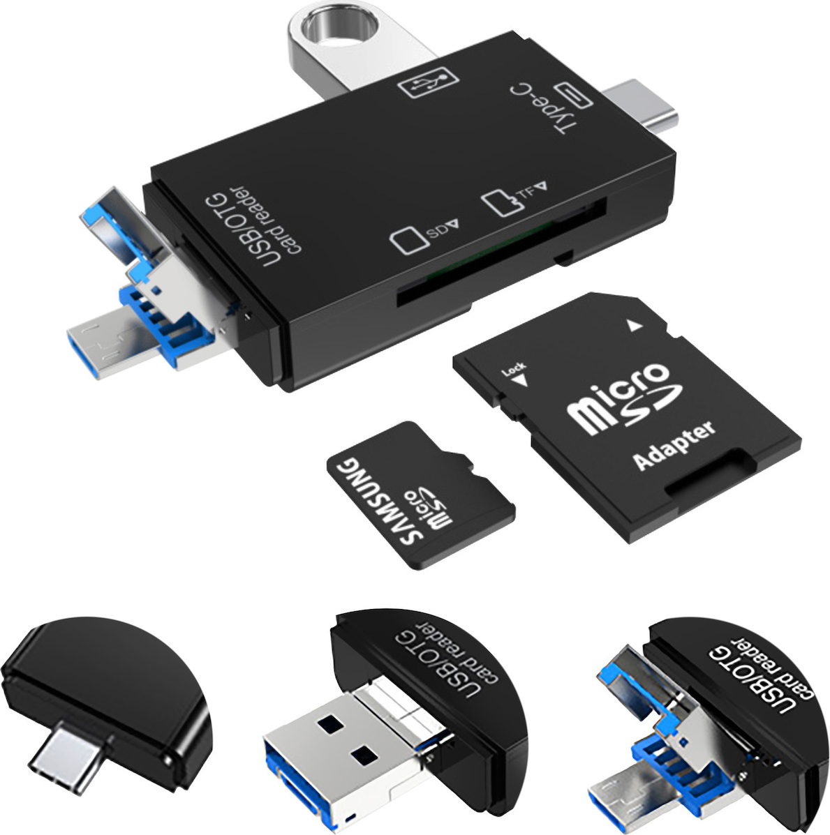 20210927144059_vakoss_card_reader_usb_2_0_micro_usb_type_c_gia_sd_microsd_tc_r425x Vakoss Card Reader USB 2.0/micro USB/Type-C για SD/microSD - Image 1