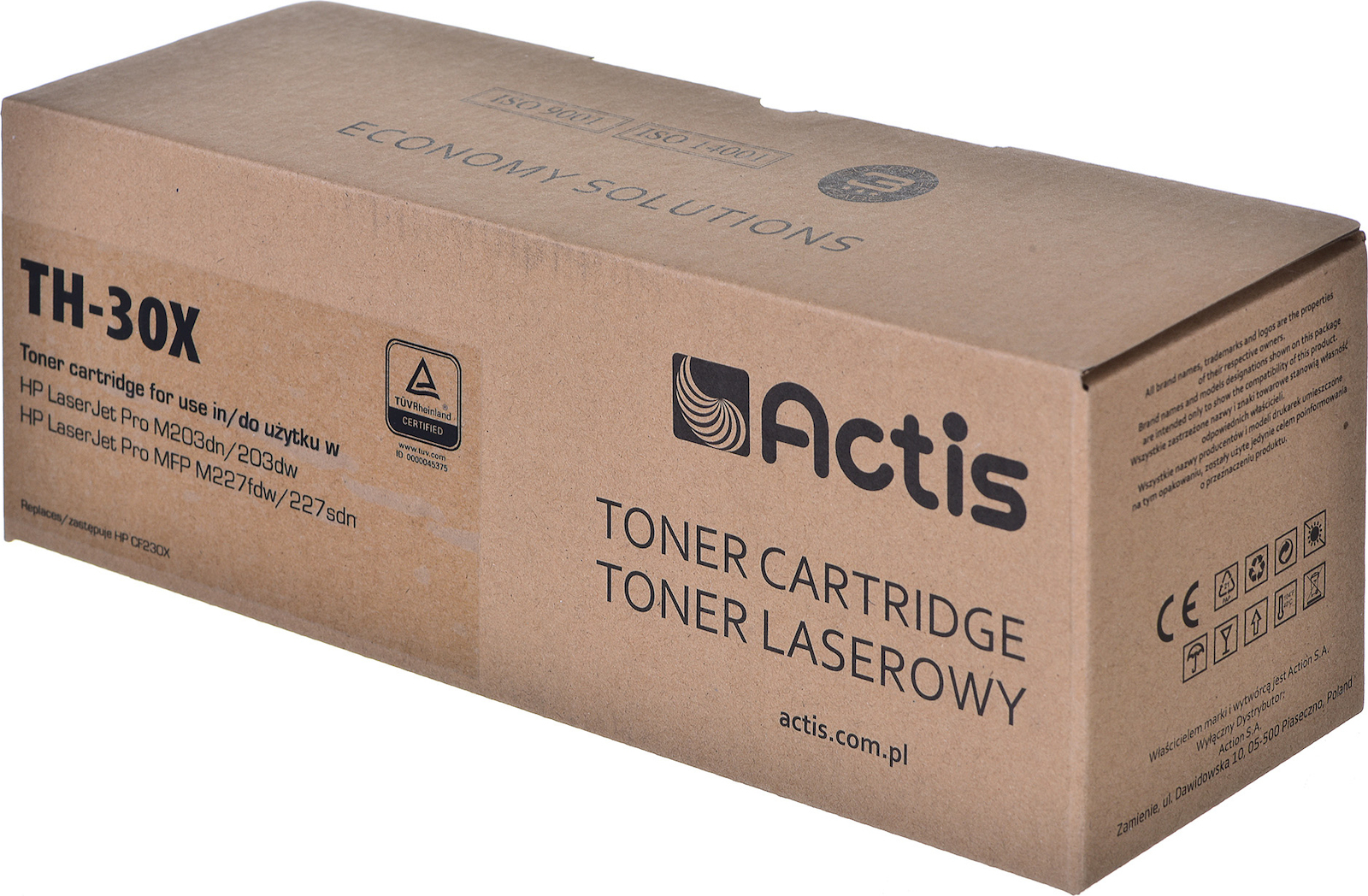 Actis Συμβατό Toner για Laser Εκτυπωτή HP HP 30X CF230X Μαύρο