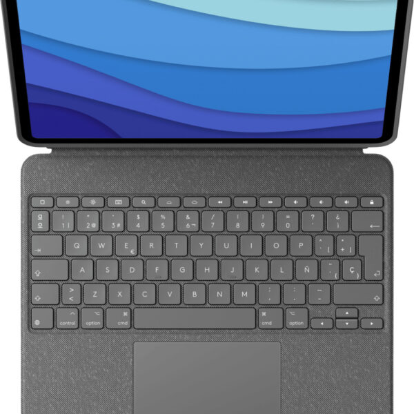 Logitech Combo Touch με Πληκτρολόγιο (iPad Pro 2021 12.9")