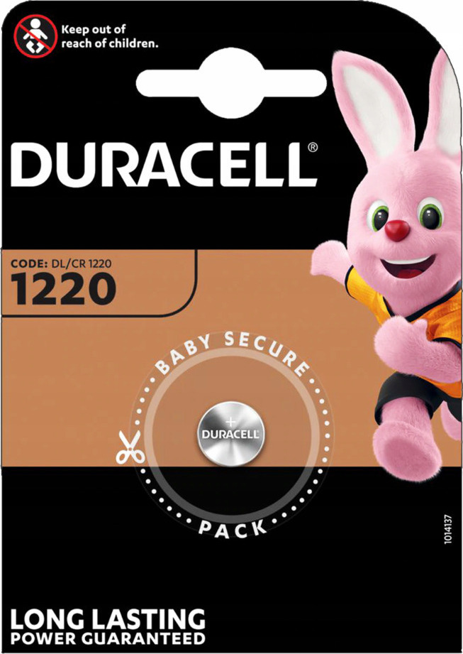 20211014091811_f838732d Duracell Electronics Μπαταρία Λιθίου Ρολογιών CR1220 3V 1τμχ - Image 2
