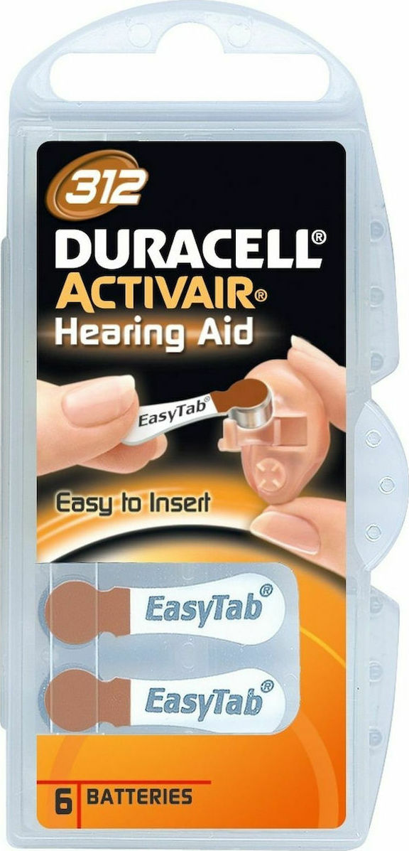 20211014141941_05760c85 Duracell Μπαταρίες Ακουστικών Βαρηκοΐας 312 1.4V 6τμχ - Image 2