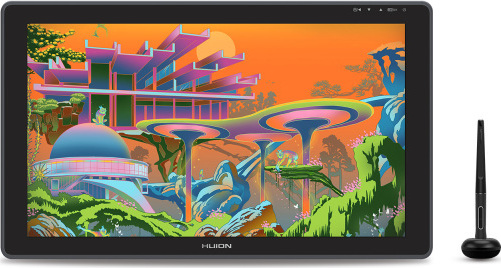 Huion Kamvas 22 Plus Γραφίδα Σχεδίασης με Όθονη FHD 21.5"