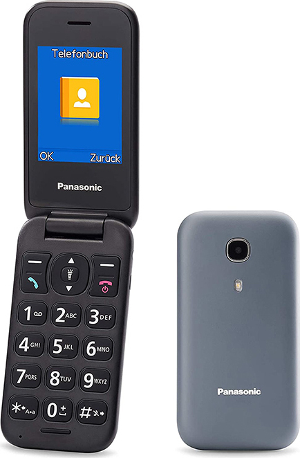 20211015144719_panasonic_kx_tu400_grey Panasonic KX-TU400 Single SIM Κινητό με Μεγάλα Κουμπιά - Image 1