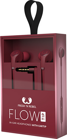 20211015171907_b6c4d6af Fresh 'n Rebel Flow Earbuds Handsfree με Βύσμα 3.5mm Κόκκινο - Image 2