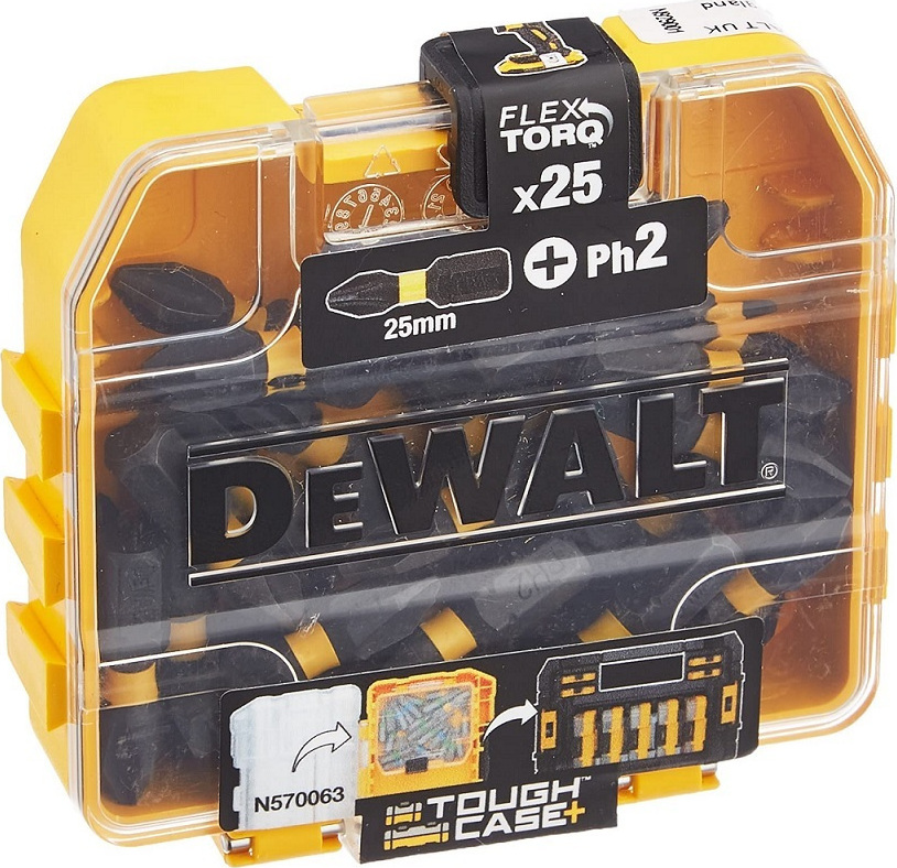 20211027105231_7f4878c5 Dewalt Σετ 25 Μύτες Κατσαβιδιού Σταυρός / Torq Extreme - Image 2